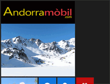 Tablet Screenshot of andorramobil.com